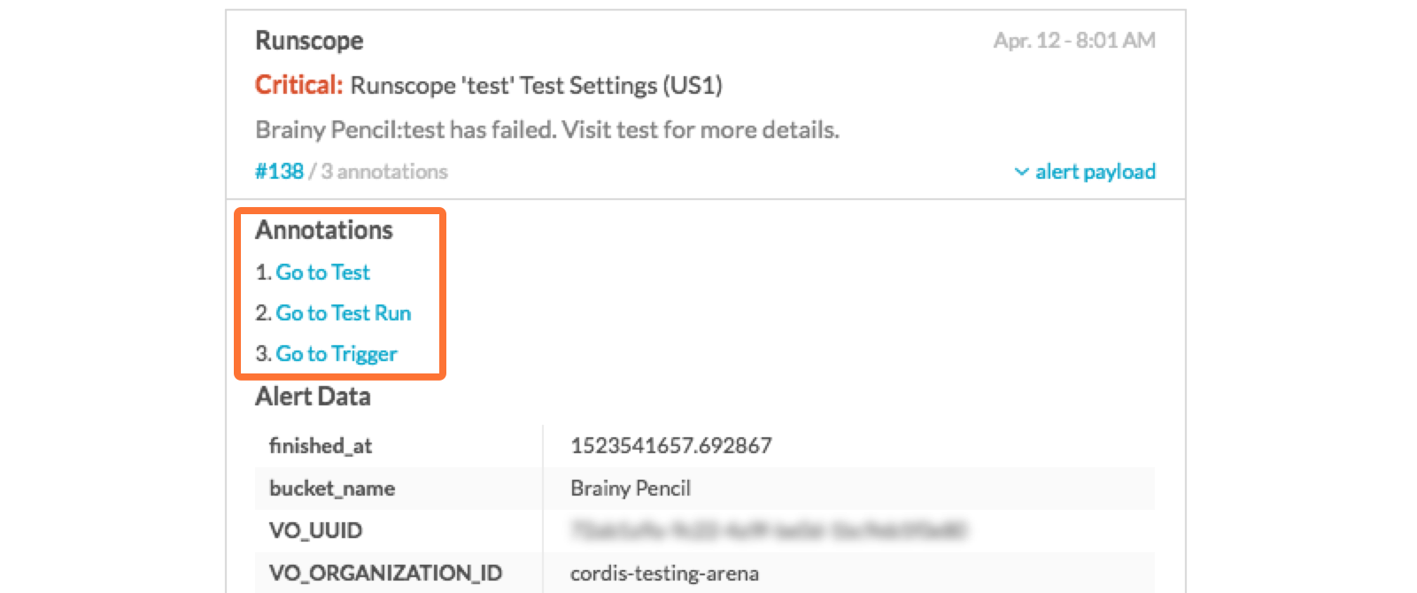Runscope Integration Guide - VictorOps | Splunk On-Call Software